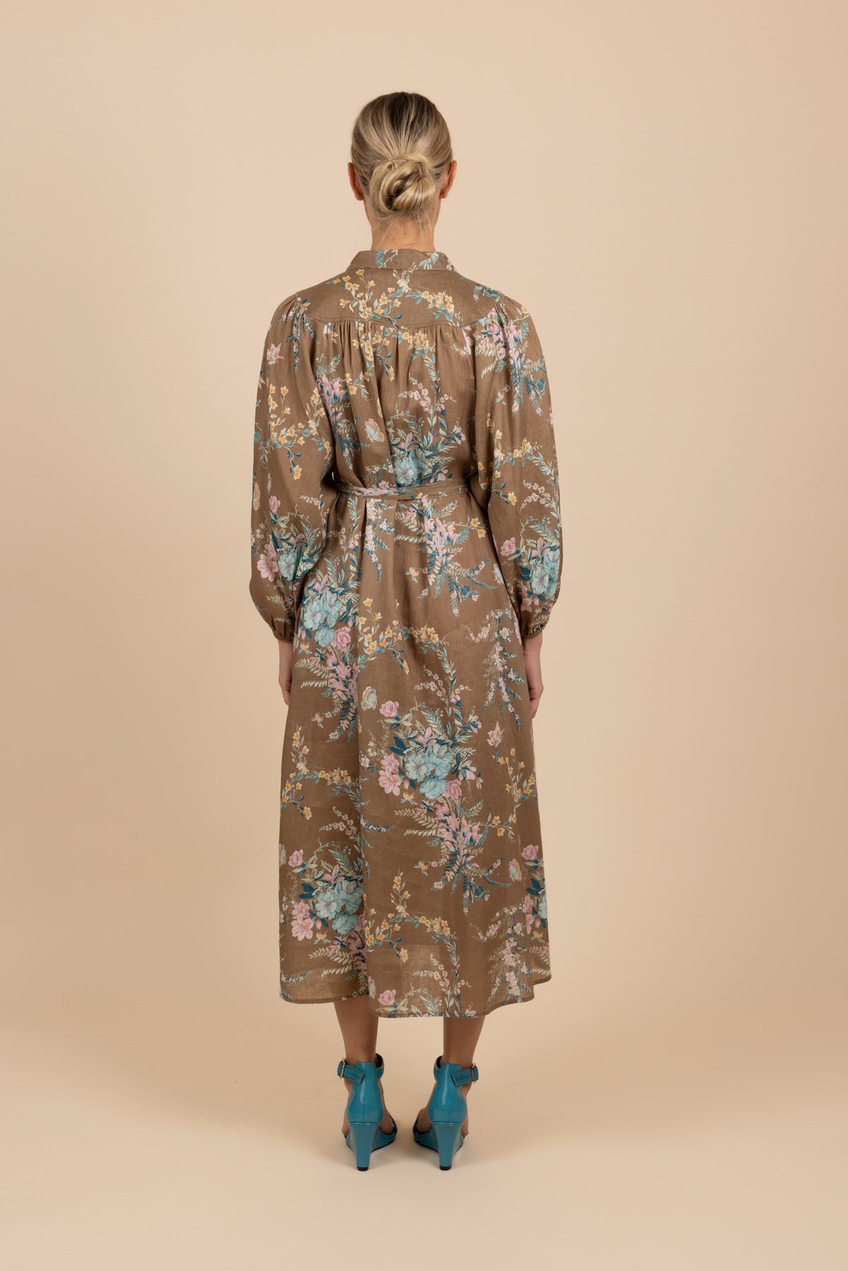 Tea in the Garden | Dress Hire Townsville | Zimmermann Cassia Wrap Tie Midi Dress