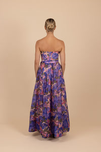 Tea in the Garden | Dress Hire Townsville | Zimmermann High Tide Strapless Dress