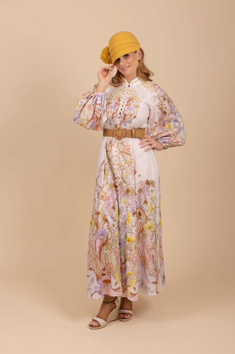 Tea in the Garden | Dress Hire Townsville | Zimmermann Jeannie Billow Long Dress