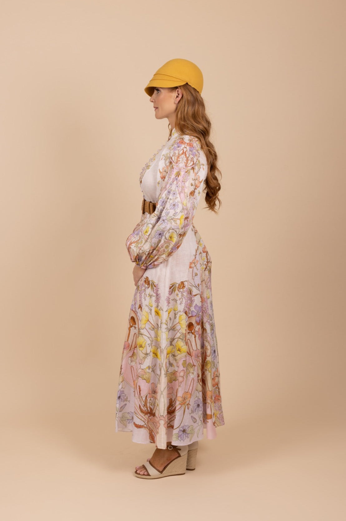 Tea in the Garden | Dress Hire Townsville | Zimmermann Jeannie Billow Long Dress