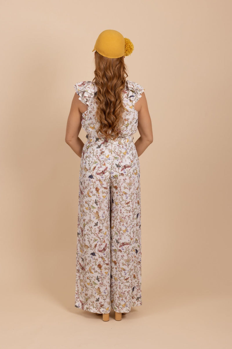 Tea in the Garden | Dress Hire Townsville | Zimmermann Multi Garden Tank & Pant Suit