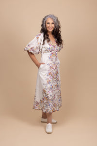 Prima Day Midi Dress - Tea in the Garden